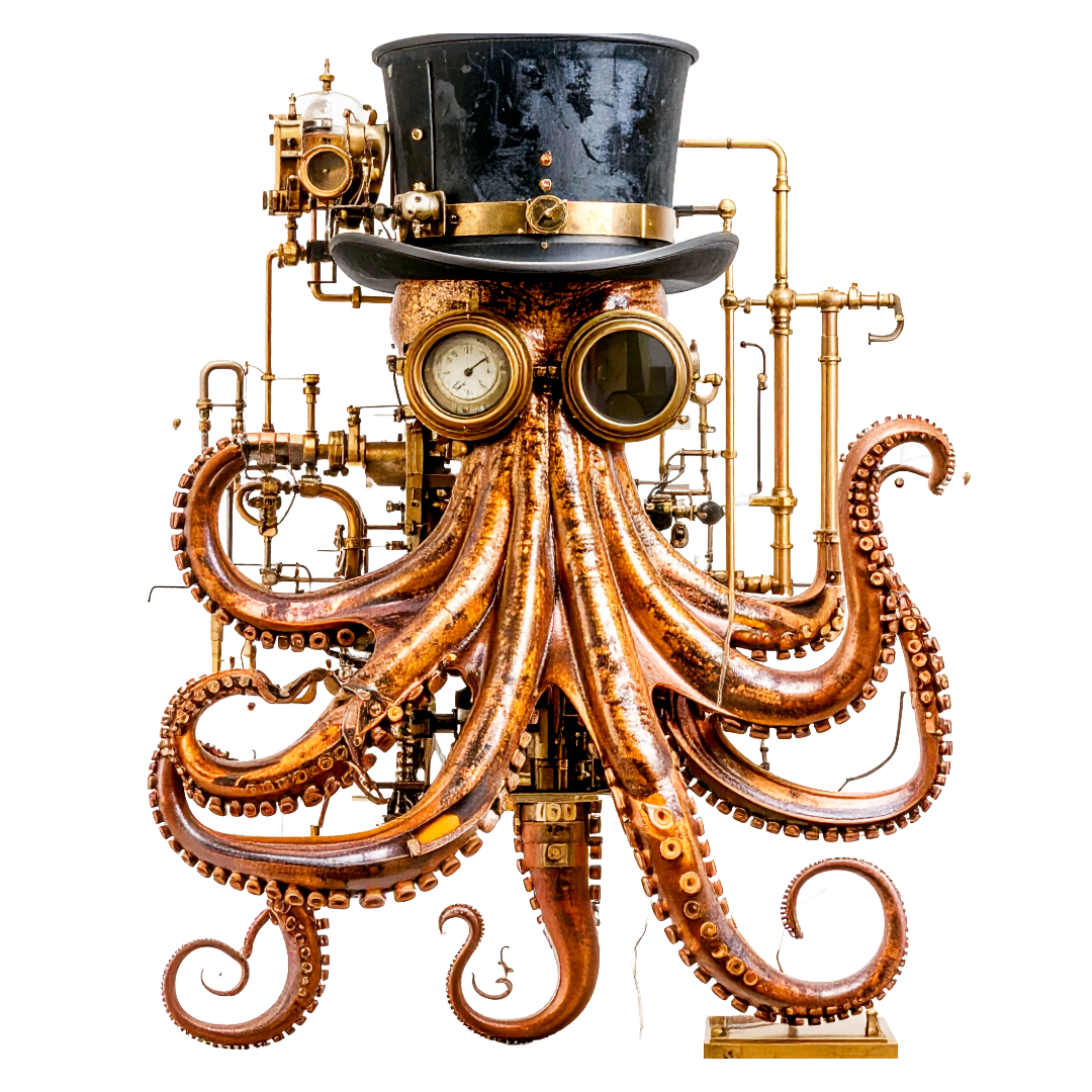 Steampunk Octopus