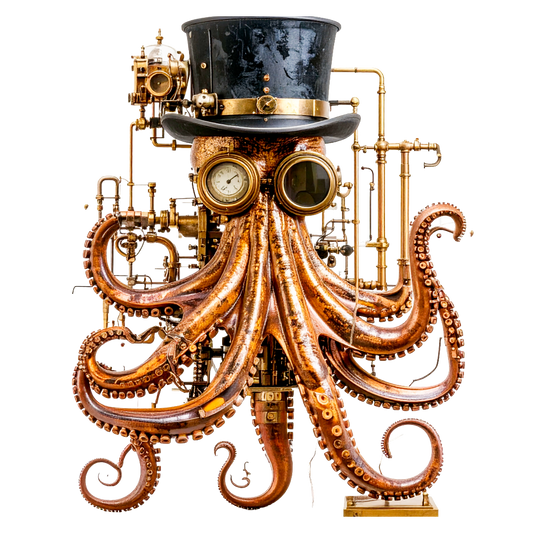 Steampunk Octopus